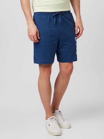 GAP Regular Trousers in Blue: front