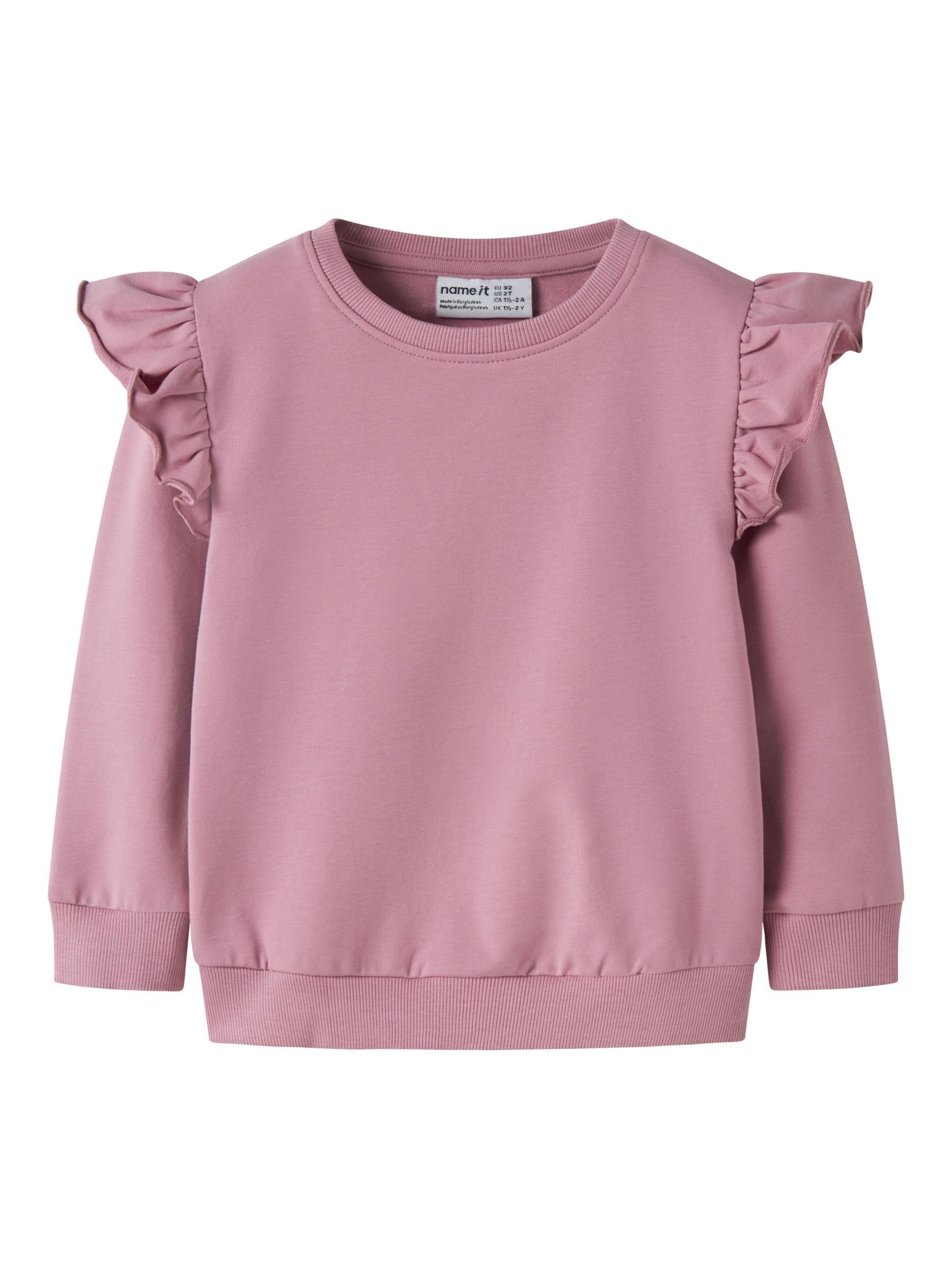 NAME IT Sweatshirt in Purple: front