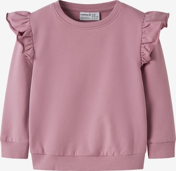 NAME IT Sweatshirt in Purple: front