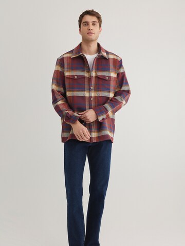 Mavi Comfort fit Button Up Shirt in Brown