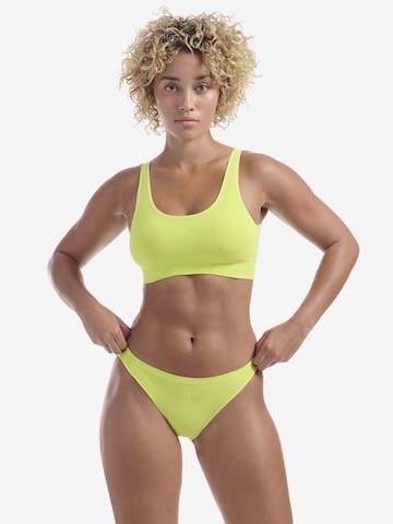 ADIDAS SPORTSWEAR Bralette Bra ' SCOOP LOUNGE BRA ' in Yellow