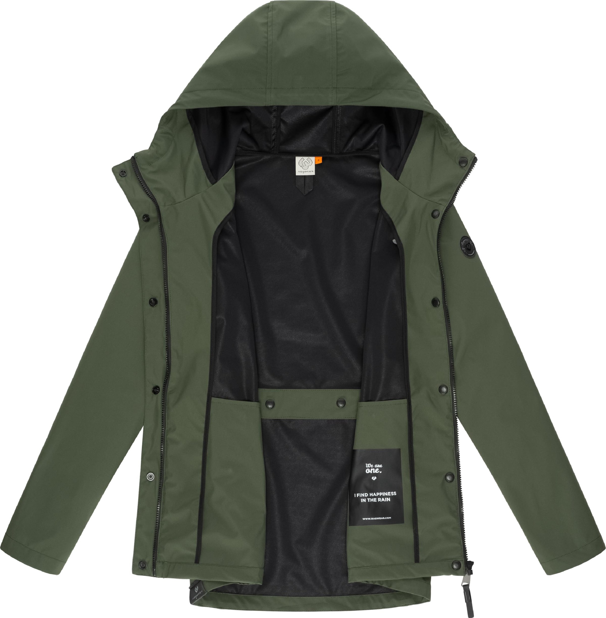 Ragwear - Chaqueta funcional 'Margge' en verde