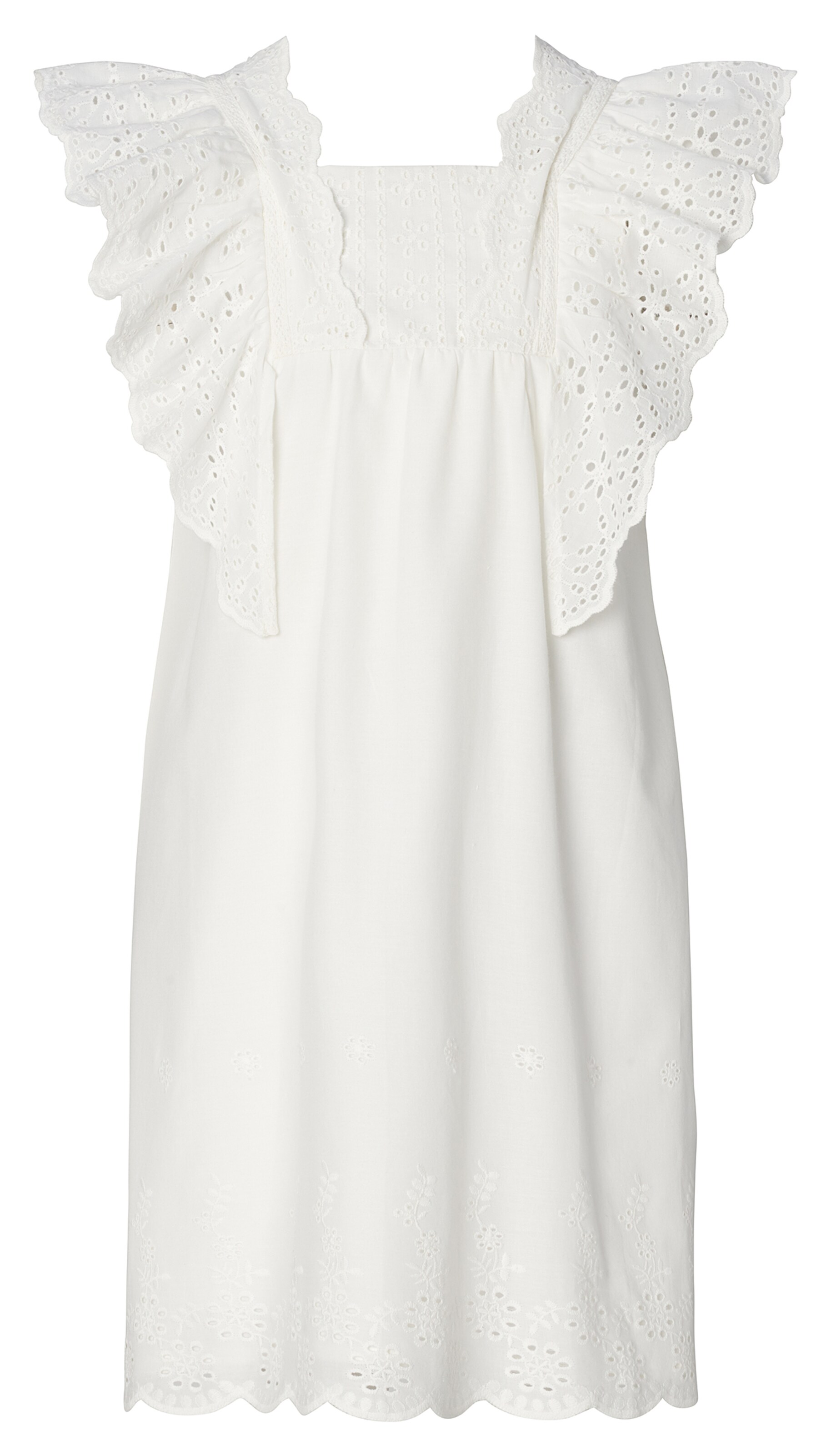 Noppies Jurk 'Eglin' in Wit: voorkant