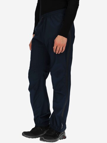SWEDEMOUNT Regular Outdoorbroek 'Abisko' in Blauw