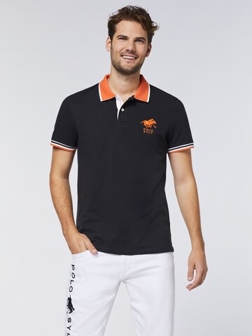 Polo Sylt Shirt in Black