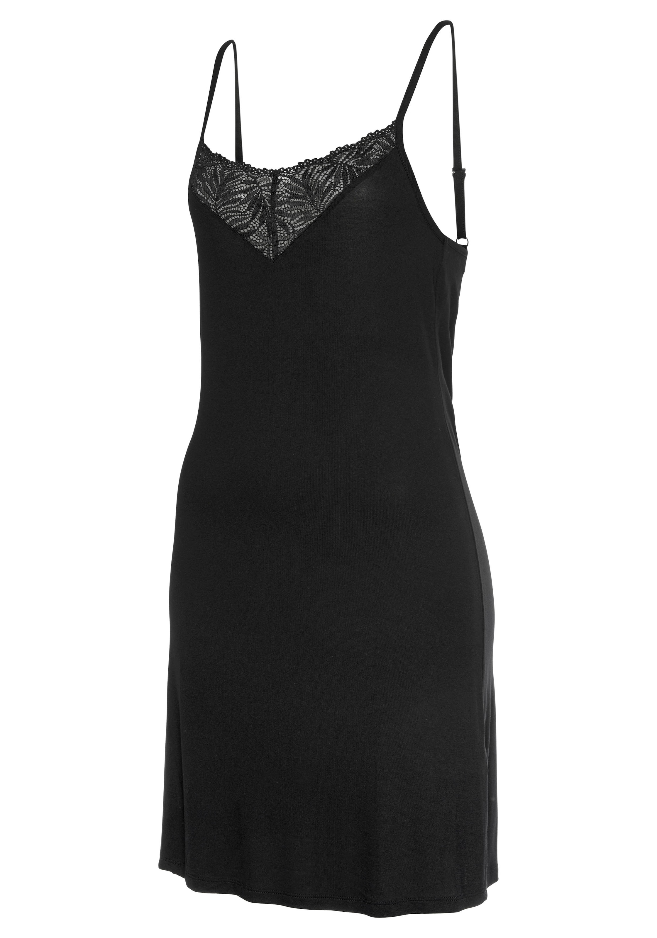 LASCANA Negligee in Black