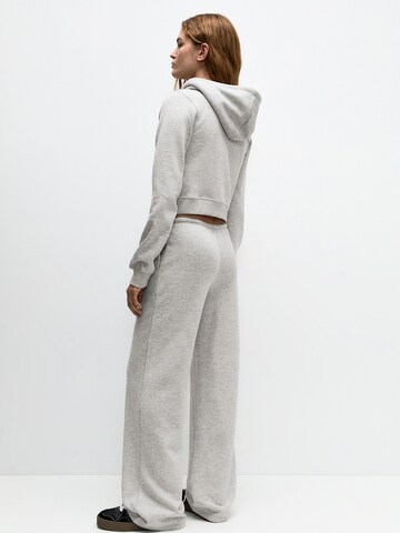 Giacca di felpa di Pull&Bear in grigio