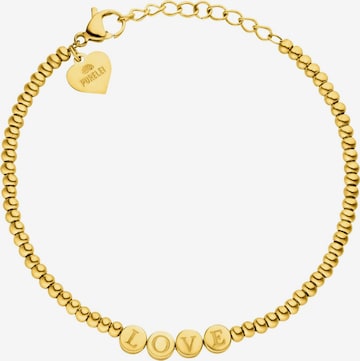 PURELEI Armband 'Spread Love' in Gold: predná strana