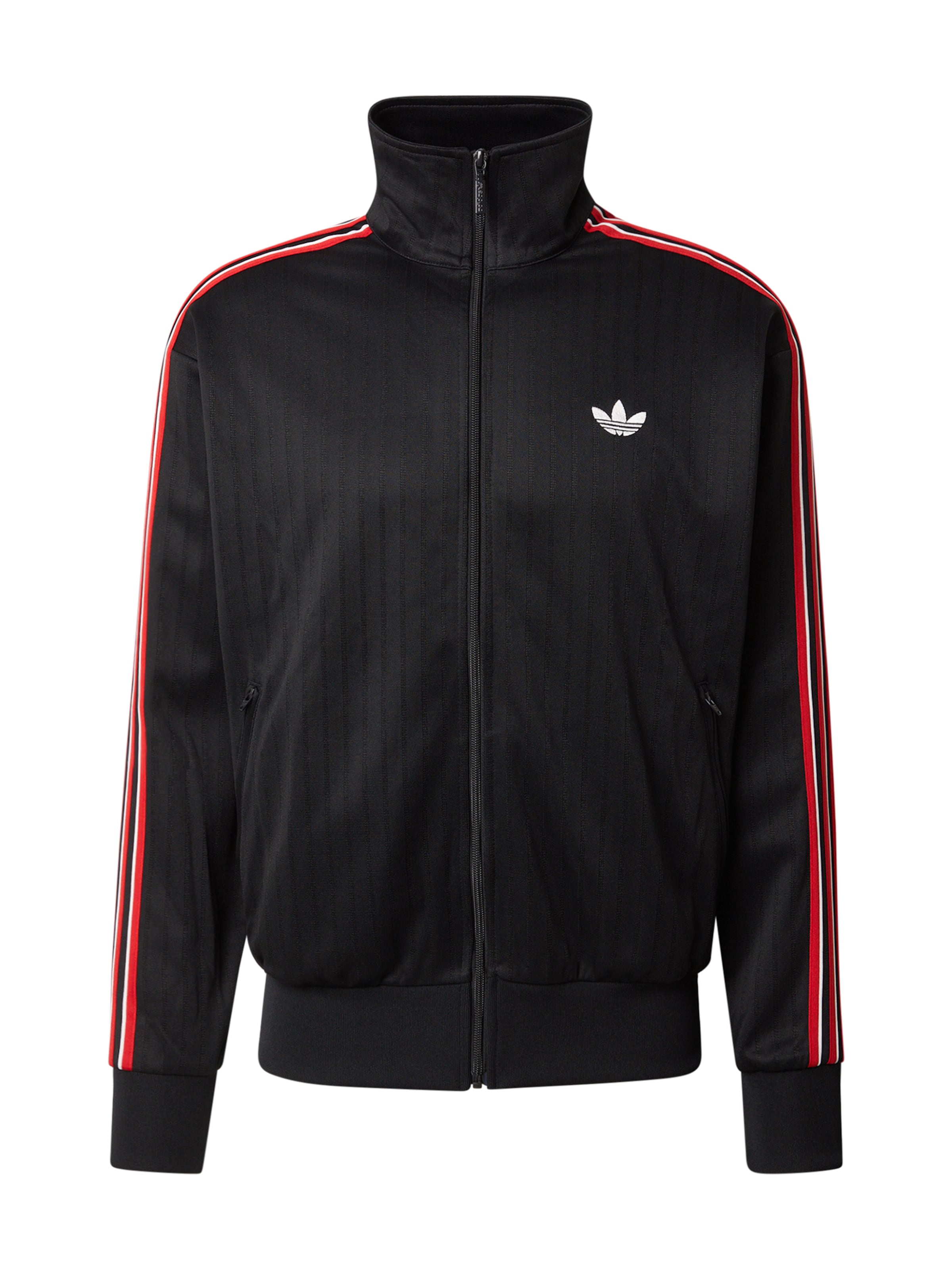 Veste de survêtement 'Firebird' ADIDAS ORIGINALS en noir : devant