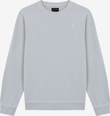 Sweat-shirt Scalpers en gris : devant