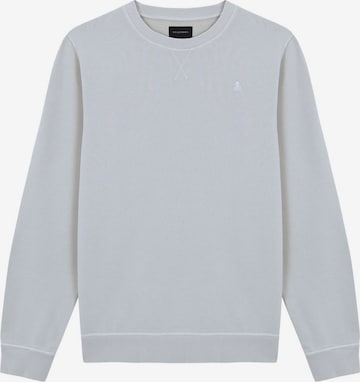 Sweat-shirt Scalpers en gris : devant