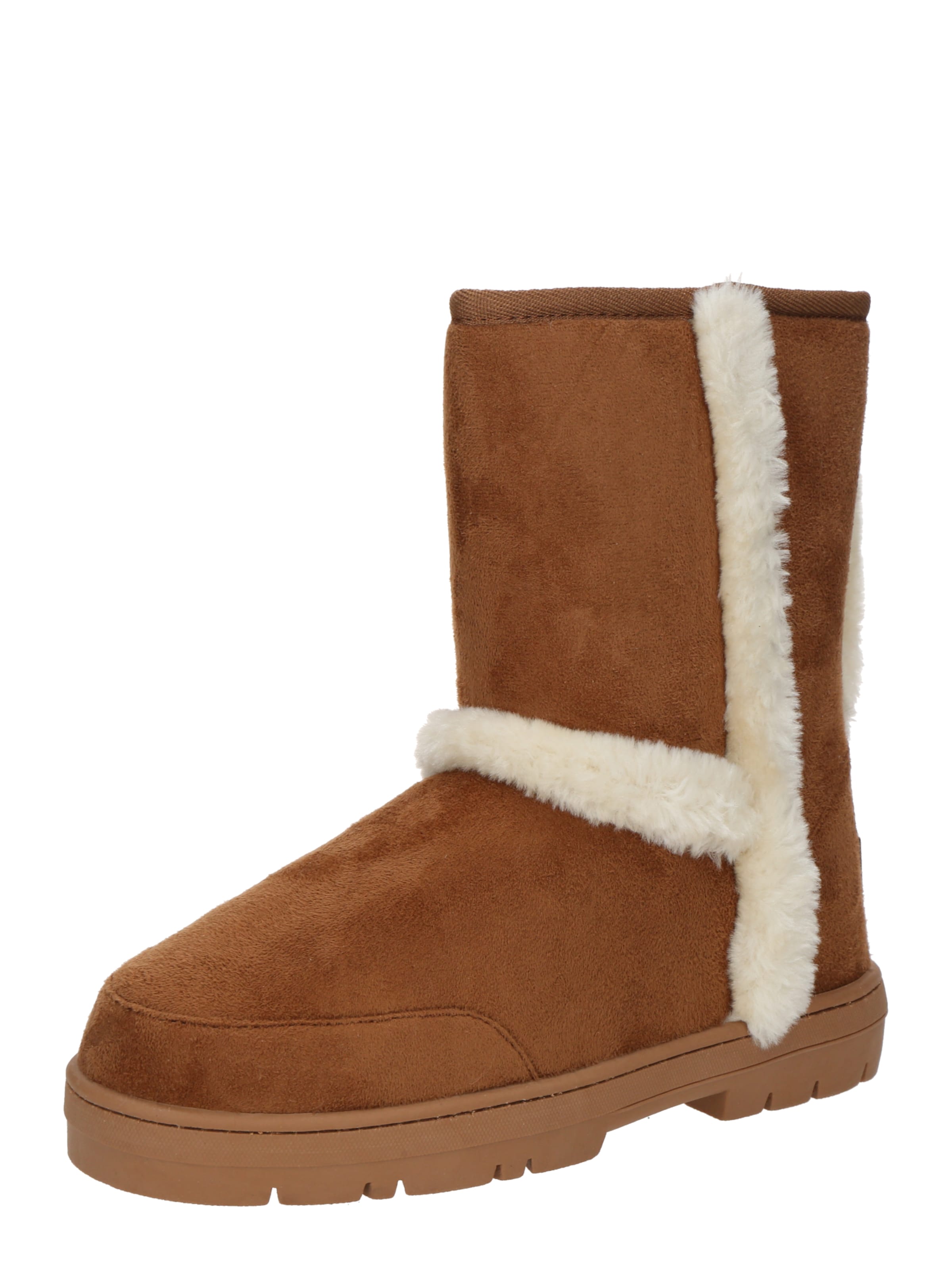 POSH by Poelman - Botas 'Ella Gerry' en beige: frente