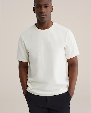 WE Fashion - Camiseta en blanco: frente