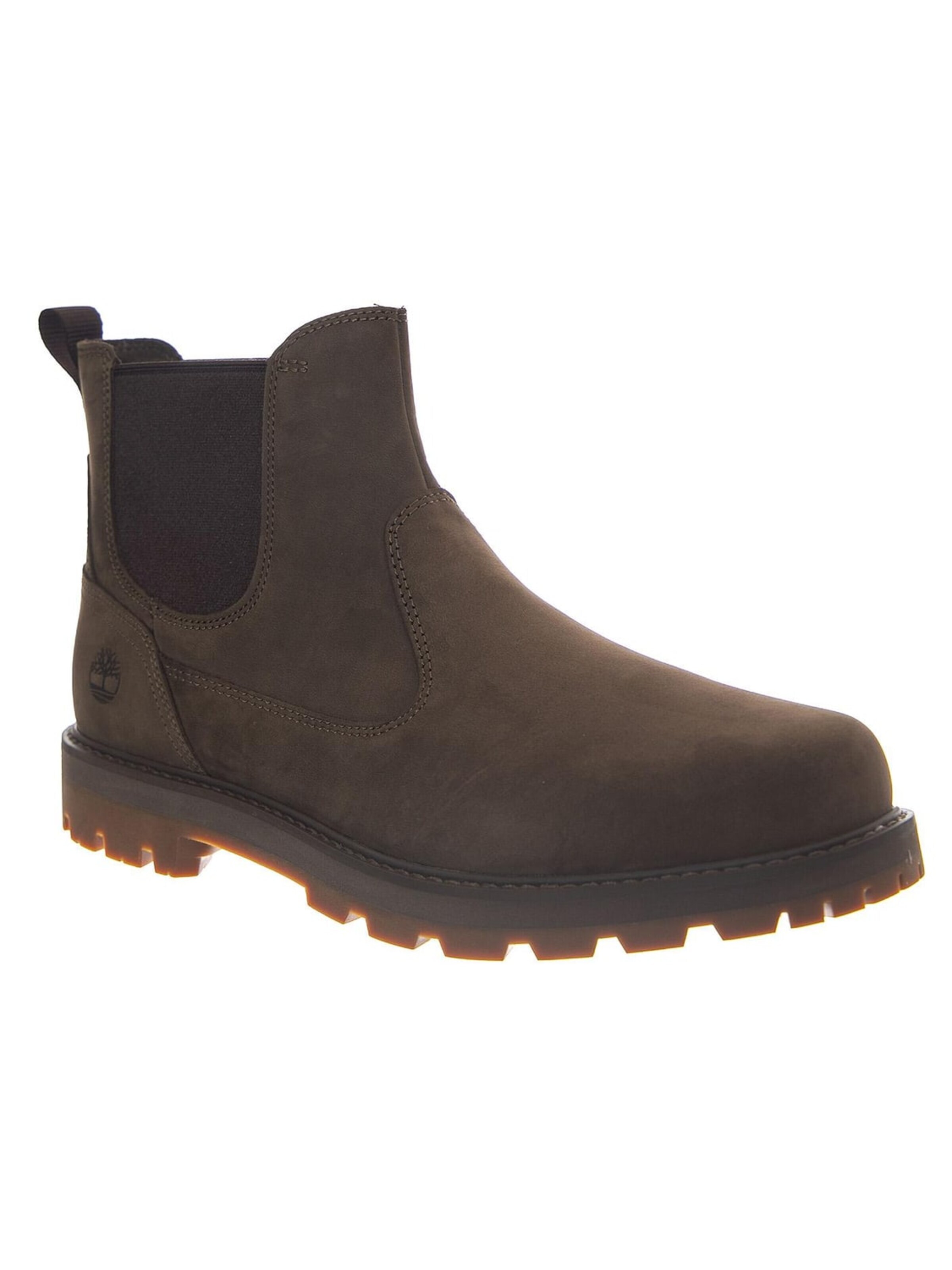 Chelsea Boots 'Britton Road Mid Chelsea Boot -- Men's Boots Medium Brown Men's' TIMBERLAND en marron