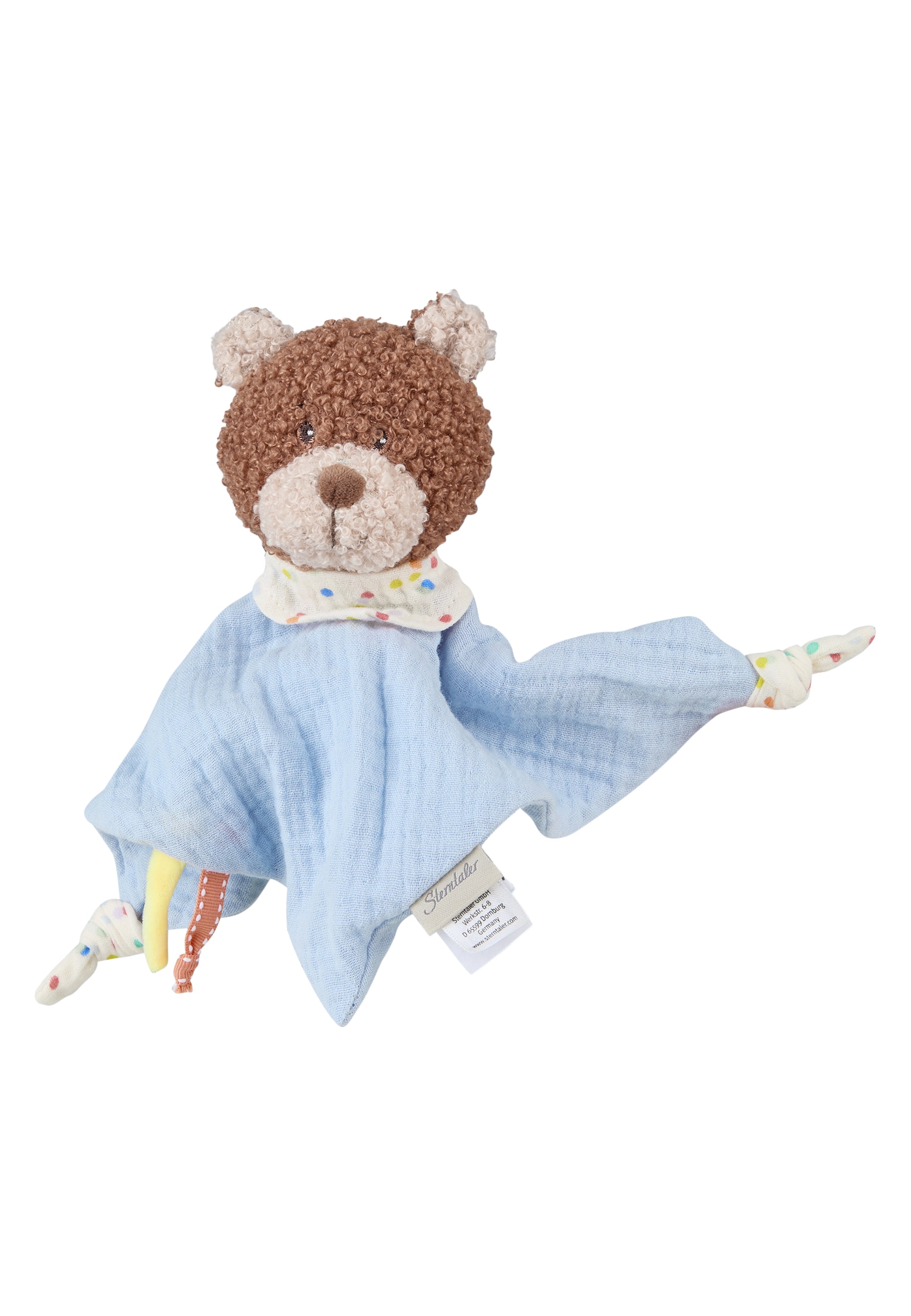 STERNTALER Tuch 'Bär Bob' in Blau