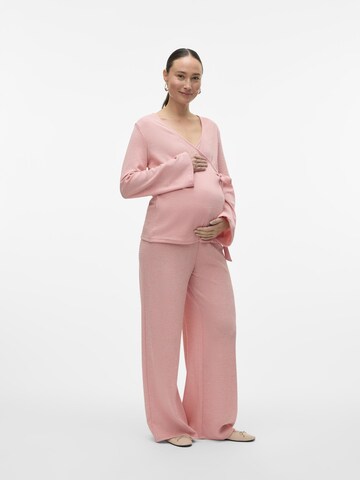 MAMALICIOUS regular Bukser i pink