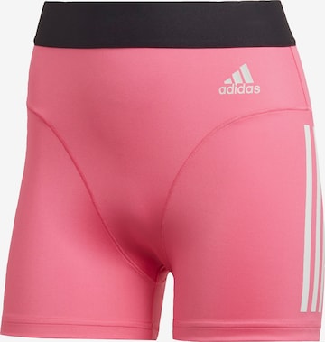 ADIDAS SPORTSWEAR Skinny Sporthose in Pink: predná strana
