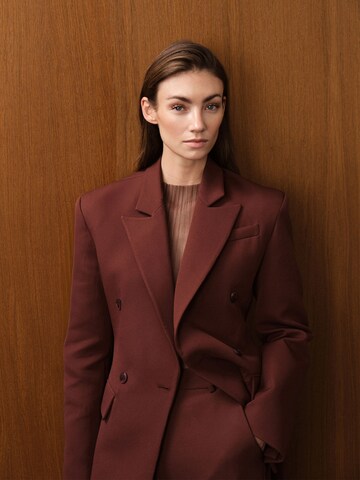 RÆRE by Lorena Rae Блейзер 'Rumi' в Коричневый