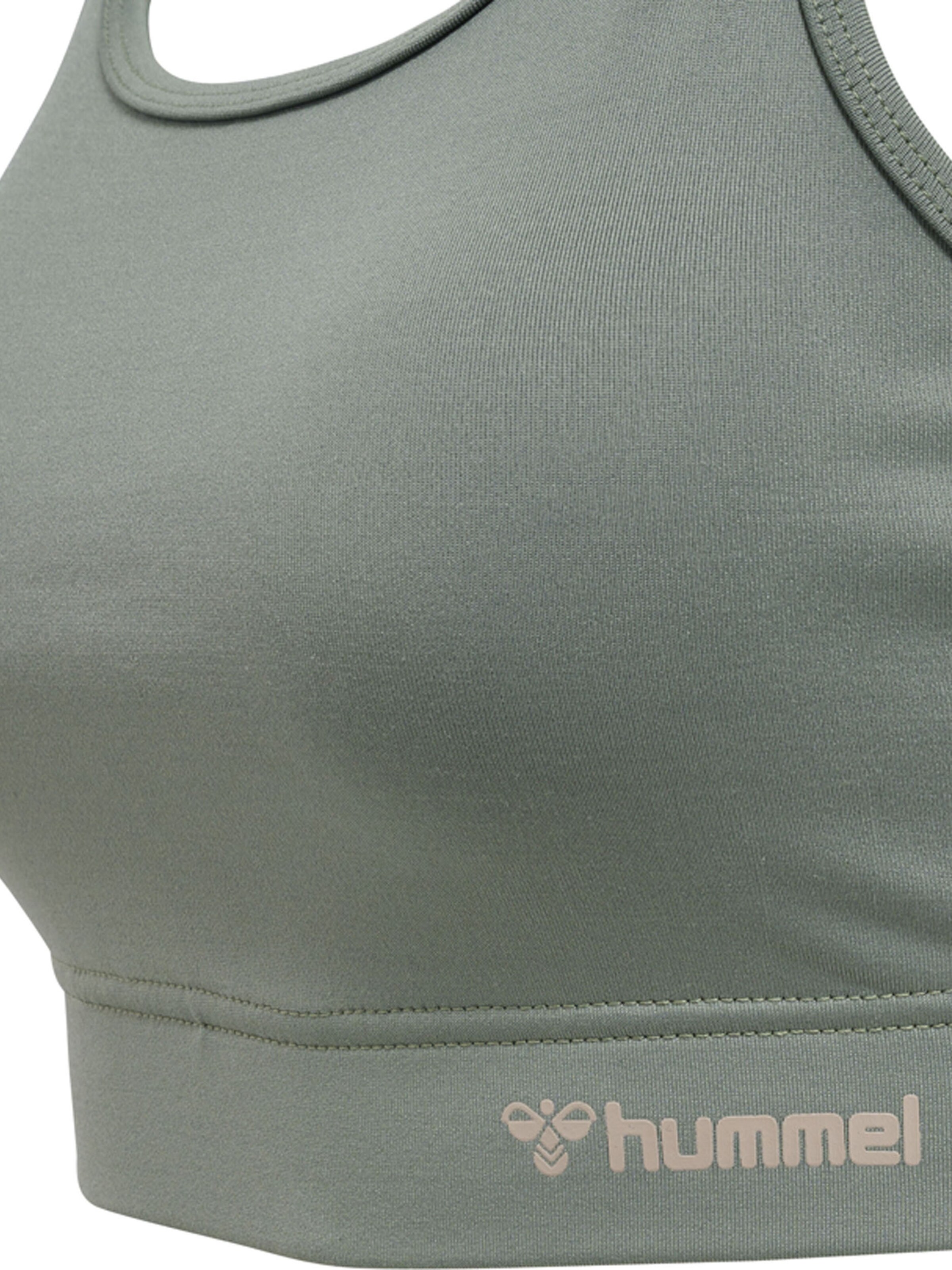 Bustino Reggiseno sportivo di Hummel in verde