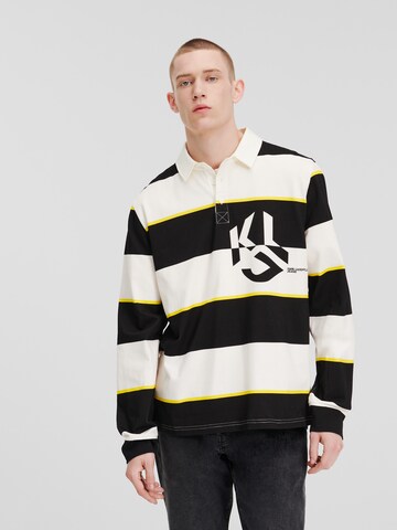 KARL LAGERFELD JEANS Sweatshirt in Schwarz: Vorderseite