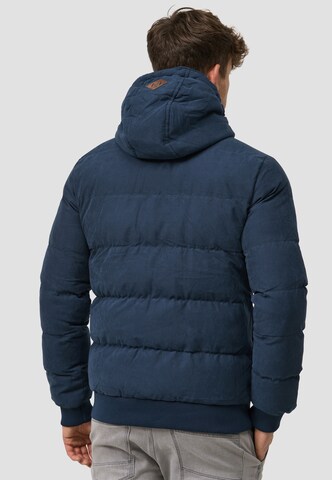 INDICODE JEANS Jacke 'Adeline' in Blau
