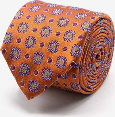 BGents Krawatte in blau / lila / orange, Produktansicht