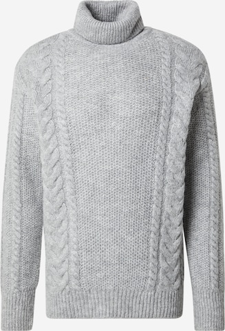 ABOUT YOU Neulepaita 'Nino' värissä harmaa: etupuoli