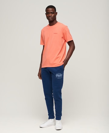 Superdry Tapered Hose in Blau