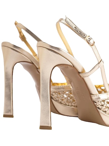 Limoya Slingback Pumps 'Damen-Absätze' in Gold
