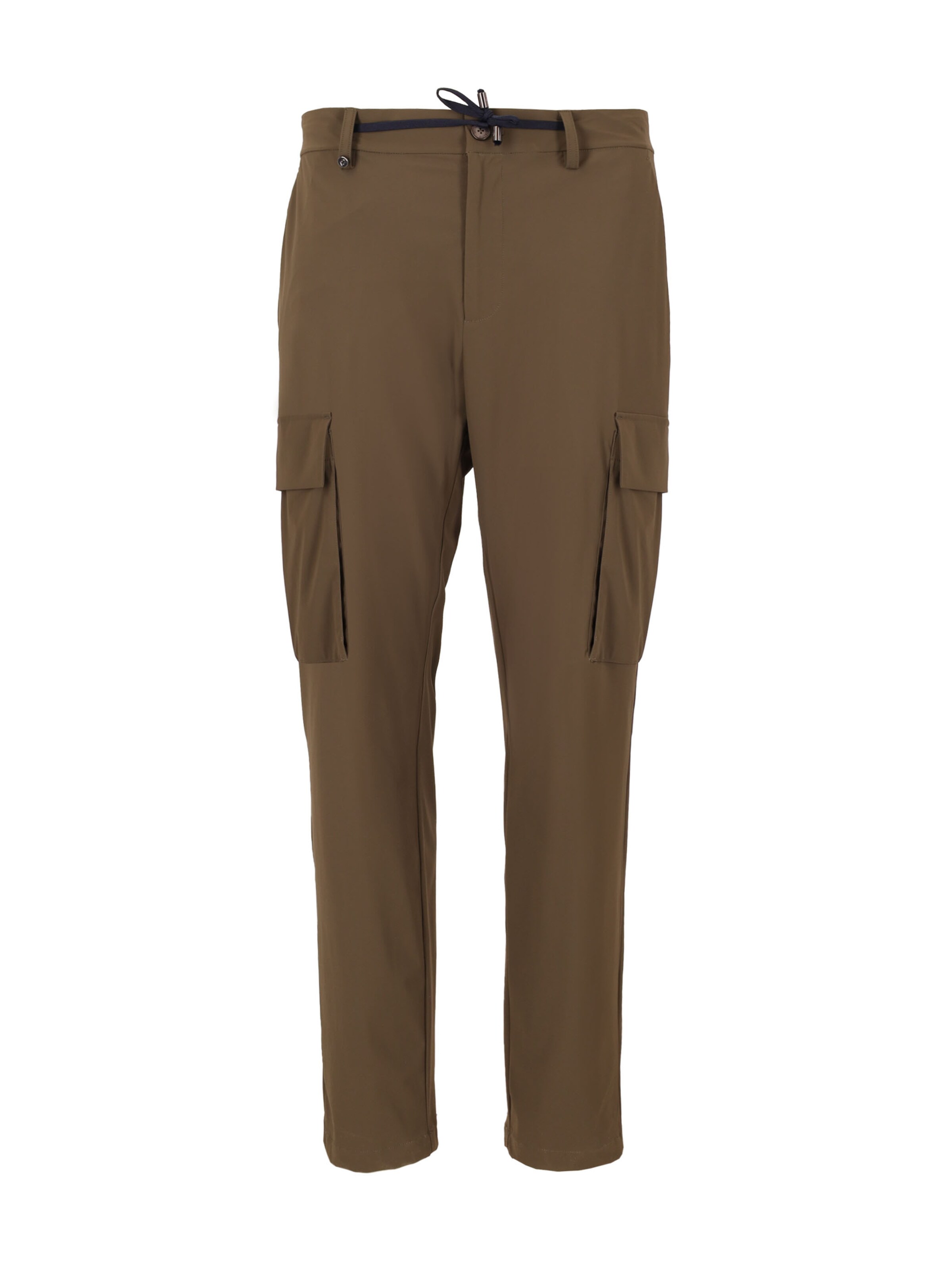 Distretto12 Tapered Cargohose 'Rio' in Grün: Vorderseite