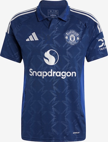 ADIDAS PERFORMANCE - Camiseta de fútbol 'Manchester United 24/25 Away' en azul: frente