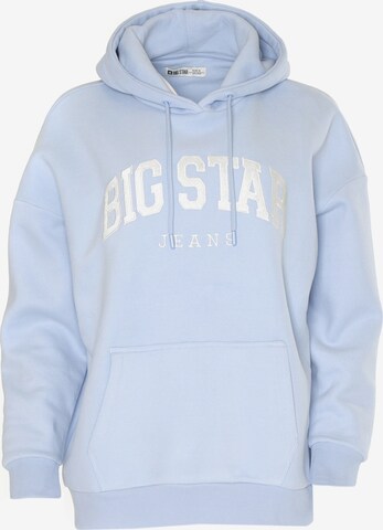 BIG STAR Sweatshirt 'Rubialsa' in Blauw: voorkant