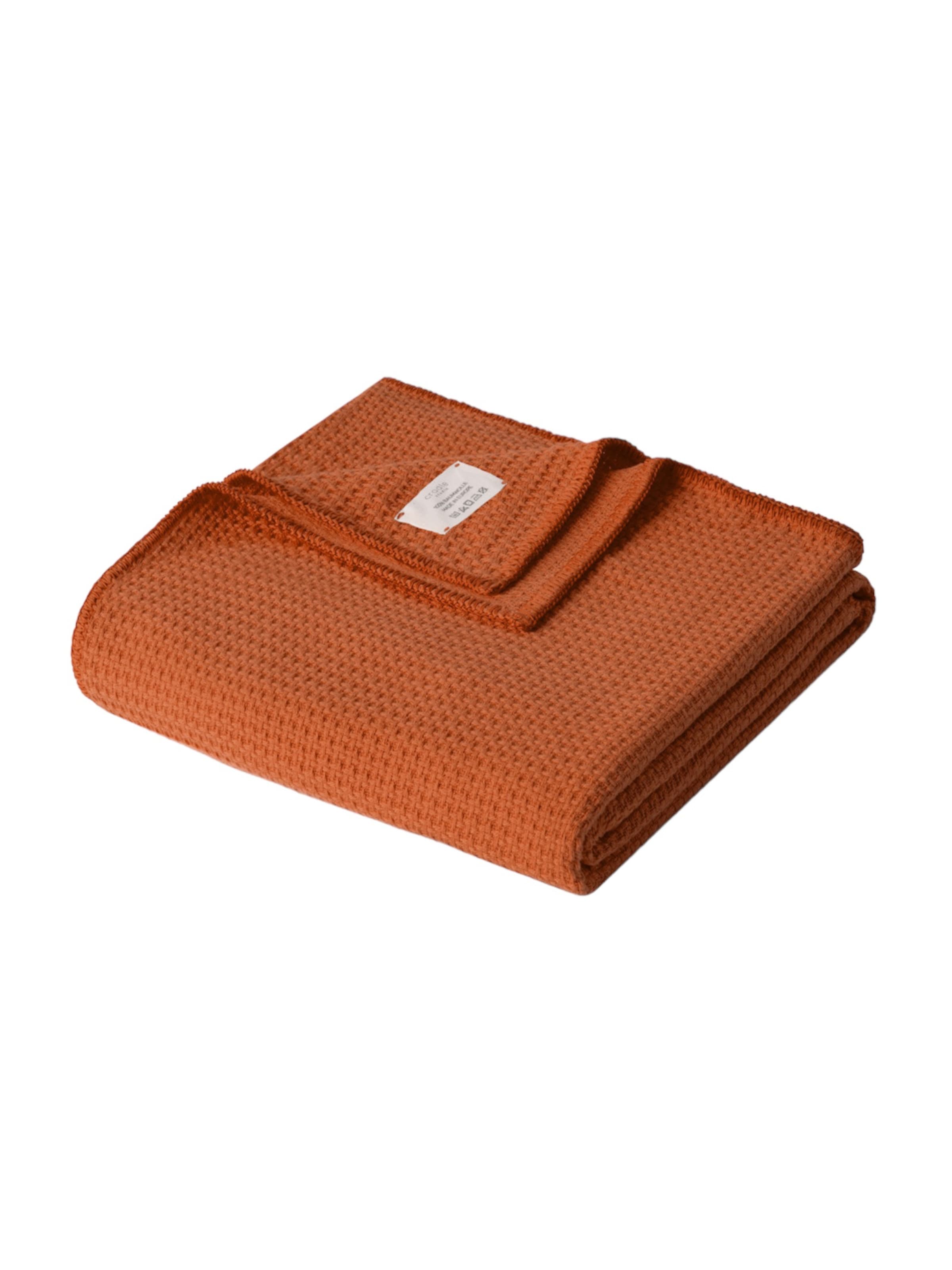 Cradle Studio Blankets in Orange