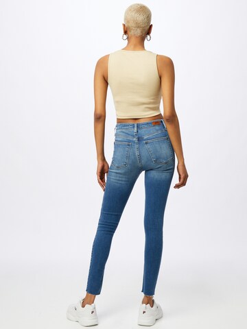 Abercrombie & Fitch Skinny Jeans in Blau