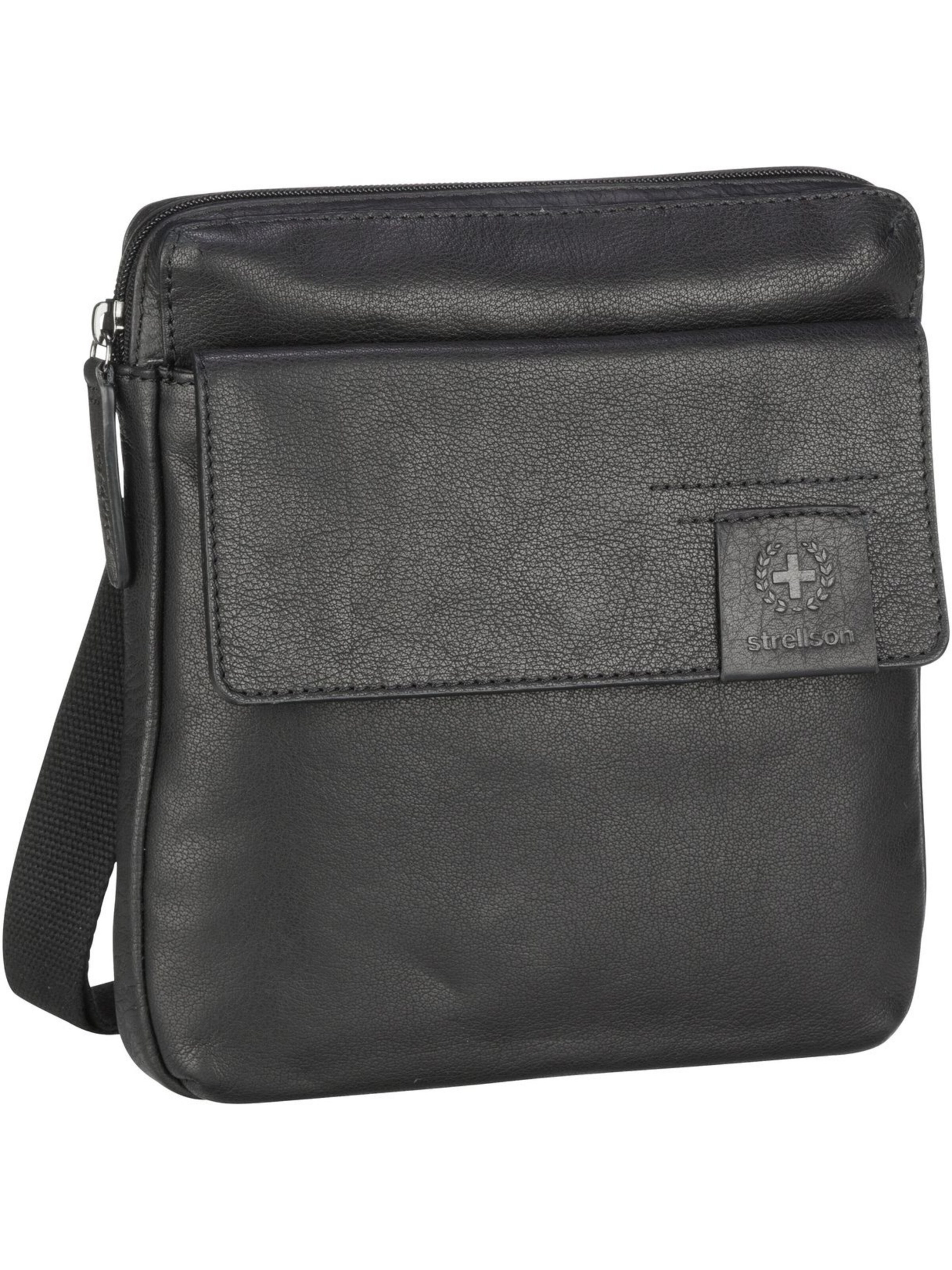 Sac à bandoulière 'Hyde Park' STRELLSON en noir : devant