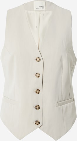 Gilet di Sofie Schnoor in bianco: frontale