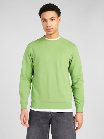 Sweat-shirt s.Oliver en vert : devant