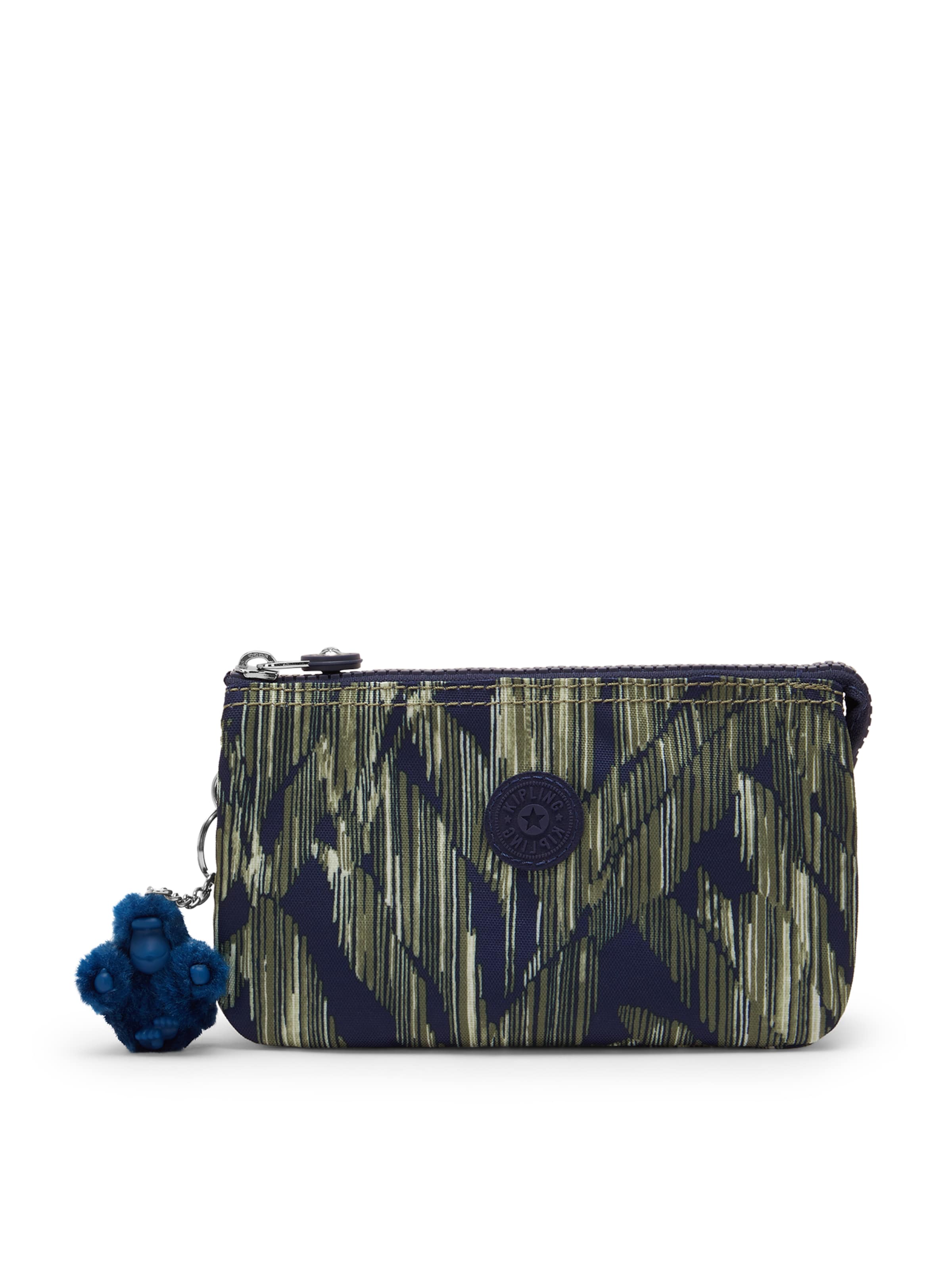 Beauty case 'Creativity' di KIPLING in verde: frontale