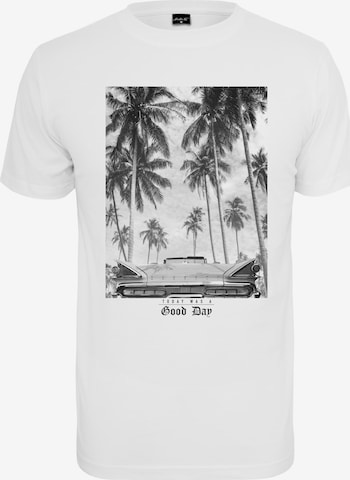 T-Shirt 'Today Was A Good Day' MT Men en blanc : devant