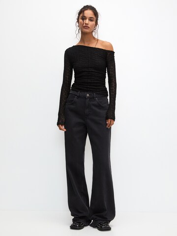 Pull&Bear Blouse in Zwart