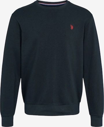 U.S. POLO ASSN. Sweatshirt 'Hugo' in Blau: Vorderseite