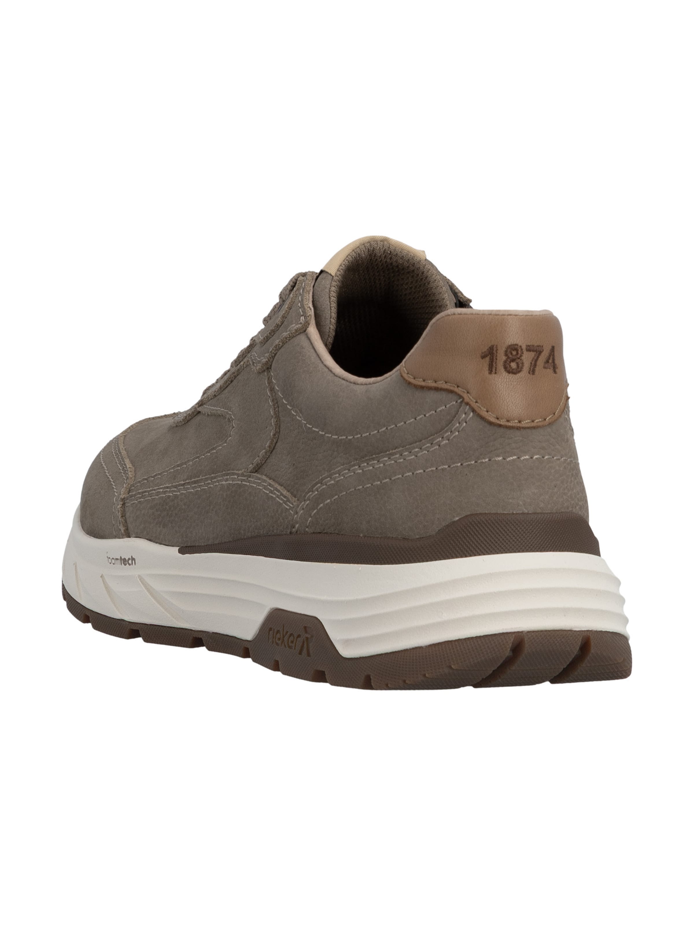 Sneaker bassa di Rieker in verde