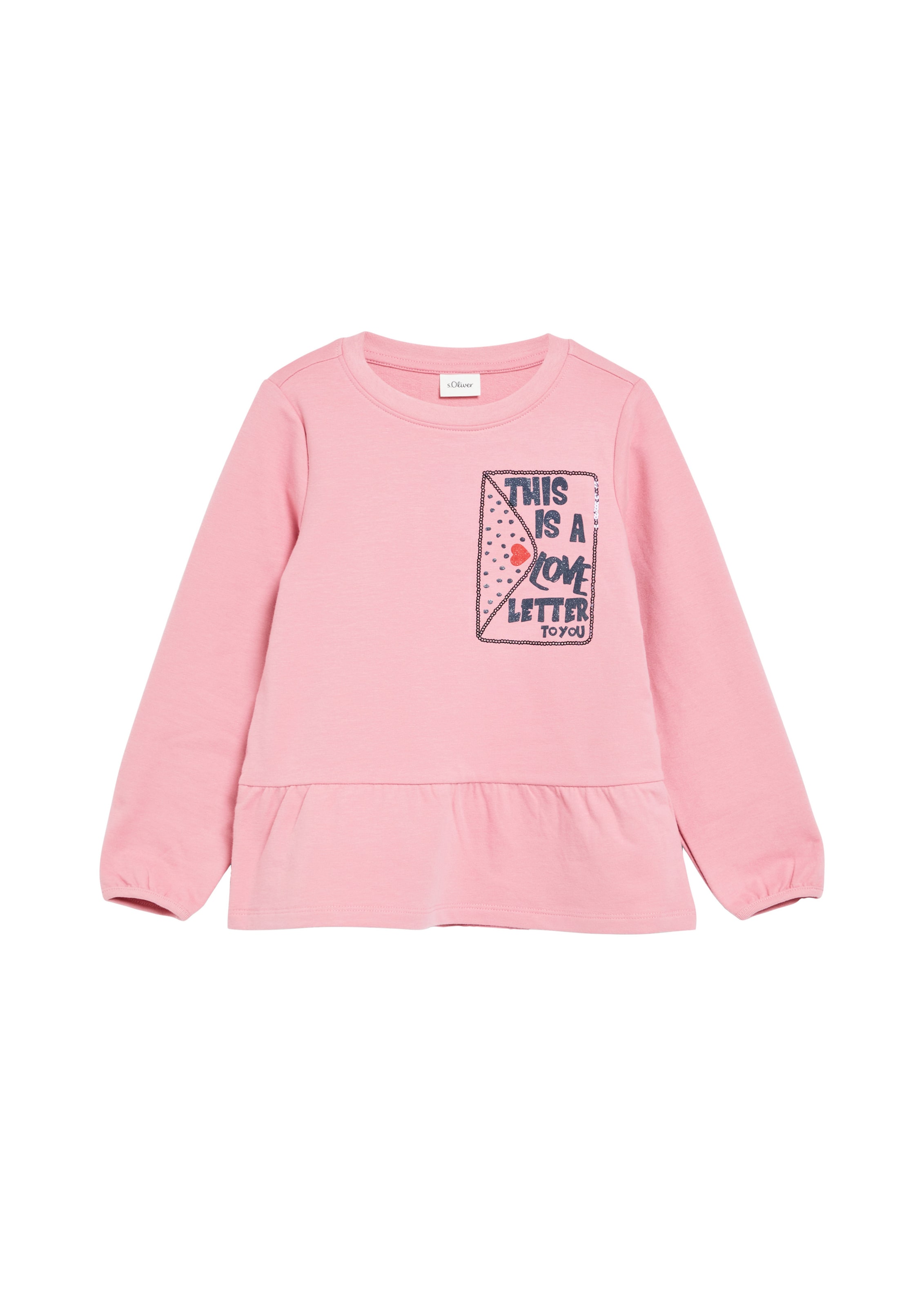 Sweat s.Oliver en rose : devant