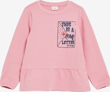 Sweat s.Oliver en rose : devant