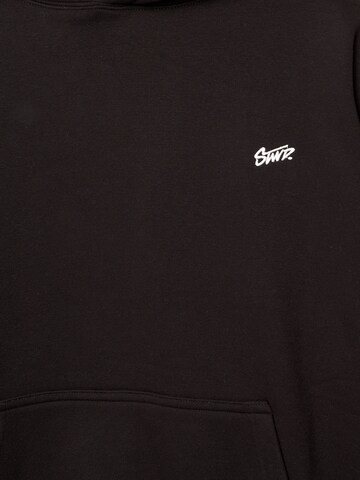 Sweat-shirt 'STWD' Pull&Bear en noir