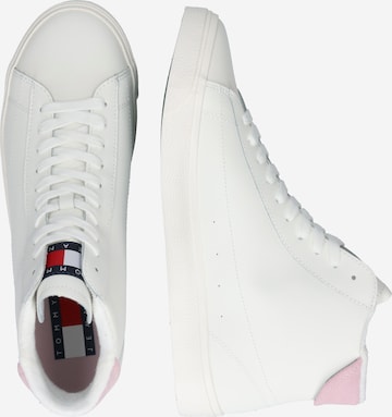 Sneaker alta di Tommy Jeans in beige