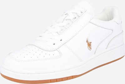 Polo Ralph Lauren Sneaker low i lysebrun / hvid, Produktvisning
