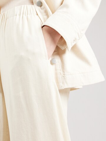 modström Loosefit Housut 'Darrel' värissä beige