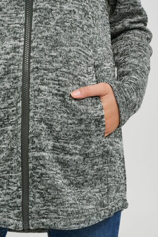 Oxmo Fleecejacke 'Kaira' in Grau