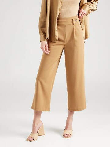 Loosefit Pantaloni con pieghe 'Ar44iane' di Hailys in beige: frontale